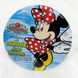 🔮 5/$25 Disney Paradise Pier Hotel‎ Breakfast With Minnie & Friends 2002 Pin